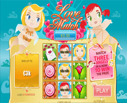 Love Match Scratch Card Screenshot