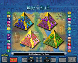 Queen of the Nile II Bonus Game