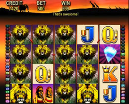 50 Lions Slot Screenshot