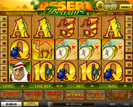 Desert Treasure Slot Screenshot