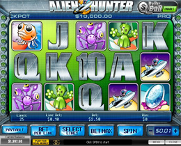 Alien Hunter Slot Main Screenshot