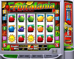 Fruit Mania Slot - Playtech